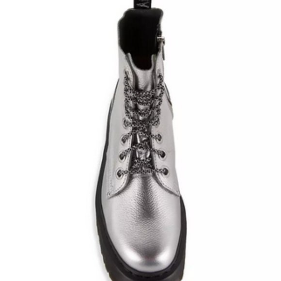 RARE Dr. Martens Jadon Max Boot Metallic Leather Platforms Brand New in … - Picture 9 of 14